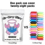 CiaraQ White Air Dry Clay, DIY Modeling Clay, Easy to Use for Children and Artists. 10 oz/Bag