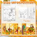 Sherr 20 Pcs Stretched Pre Drawn Canvas Afro Queen Black Art for Painting for Adults Outline Pre Drawn Stretched Cotton Canvas to Paint Party Set, 8 x 10'' (Autumn)