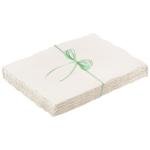 50 Sheets Deckled Edge Paper 4 x 6inch, 160 GSM Handmade Paper Rough/Textured Watercolor Paper for Wedding Invitations, Cards, Crafts