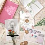 50 Sheets Deckled Edge Paper 4 x 6inch, 160 GSM Handmade Paper Rough/Textured Watercolor Paper for Wedding Invitations, Cards, Crafts