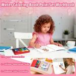 Watercolor Workbook - Coloring Book Beginner Friendly Painting Kit, Watercolor Workbooks for Adults with 24 Colors Paint, Exploration Gift for Adults Teens (Animals)
