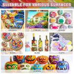 40 Pcs Classic & Metallic & Pastel Acrylic Paint Set with 12 Brushes, 2 Knives & Palette, 24 Colors (2oz/60ml) - for Adults, Kids, Artists & Beginners - Arts and Crafts Painting Kit