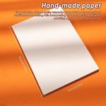 Paul Rubens Art Supplies Watercolor Paper, Hand-Made Paper Cold Press, 100% Cotton Rag with Glitter Sparkling Effect, Acid-Free Paper 140lb/300gsm, 7.67"x 5.31" for Wet & Dry Mixed Media, 20 Sheets