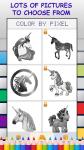 Unicorns Color by Number - Free Pixel Art Game - Coloring Book Pages - Happy, Creative & Relaxing - Paint & Crayon Palette - Zoom in & Tap to Color - Share Creations with Friends!