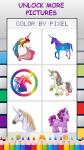 Unicorns Color by Number - Free Pixel Art Game - Coloring Book Pages - Happy, Creative & Relaxing - Paint & Crayon Palette - Zoom in & Tap to Color - Share Creations with Friends!