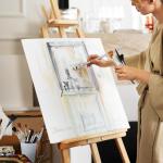 Halobios 26PCS Painting Brushes Set, 5 Sets of Professional Painting Brushes for Acrylic Painting, Artist Paintbrushes for Body Face Rock Canvas, Kids Adult Drawing Arts Crafts Supplies