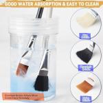 Halobios 26PCS Painting Brushes Set, 5 Sets of Professional Painting Brushes for Acrylic Painting, Artist Paintbrushes for Body Face Rock Canvas, Kids Adult Drawing Arts Crafts Supplies