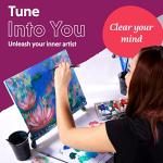 Crafts 4 All Stretched Canvas Boards for Painting - 12 Pack of 8x10 Blank Art Canvases, Framed Canvas for Painting with Acrylic & Oil Paint, Pencil, Pastels, Charcoal