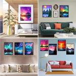 TINY FUN 12 Pack Diamond Painting Kits for Adults 5D Diamond Art Kit Paint by Number for Beginners, DIY Paint with Round Full Drill Diamonds Paintings Gem Art for Home Wall Decor Gift (12X16 Inch