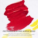 Pre-Stretched Canvases for Painting (12 Pack), Blank Painting Canvas for Adults & Kids, 5"x7" and 8"x10" Canvas – Each 6 Pack, 100% Cotton Pre-Primed, Suitable for Pouring, Acrylic and Oil Painting