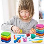 Magic Clay - Air Dry Clay 36 Colors, Modeling Clay for Kids with Tools, Soft & Ultra Light, Toys Gifts for Age 3 4 5 6 7 8+ Years Old Boys Girls Kids