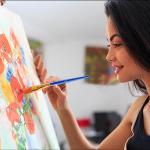 20 Pcs Paint Brushes Painting Brush for Acrylic Oil Watercolor Flat and Round Paint Brush Set for Washable Paint Artist Paint Small Brushes Bulk Toddler Paint Brushes Hog Bristle Art Brushes Pack