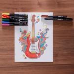 Sharpie Felt Tip Pens, Fine Point Pens (0.4mm), Felt Tip Markers, Assorted Colors, 12 Count - Journaling, Art, Drawing, Markers