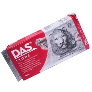 DAS Air-Hardening Modeling Clay - Stone Air Dry Clay 2.2lb Block - Pliable Air Clay for Sculpting and Coating - Introductory Air Dry Modeling Clay for All Ages - Molding Clay for Sculpting and More