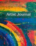 Artist Journal: A sketchbook/notebook for drawing, doodling, painting, and note taking with half blank and half lined page design, 100 pages