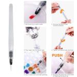 Funto Watercolor Set, 48 Color Paint Set, 10 Brushes, 30 Page Pad(9"x12"), 4 Refillable Pens & More, Painting Kit for Kids, Adults, Beginners