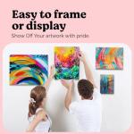 Chalkola 11x14 Canvas for Painting (15 Pack) | Blank Canvas Panels for Painting Acrylic, Oil, Watercolor - Primed 100% Cotton Boards, Acid-Free for Artists, Hobby Painters, Kids & Beginners