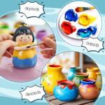 Air Dry Clay, Natural White Modeling Clay for Kids, Premium Pottery Wheel Clay for Arts and Crafts Supplies, 2.2Ibs Sculpting Material for School Classrooms, Adults Kids Toys Gifts for Christmas