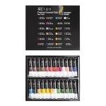 Elan Professional Gouache Paint Set, 24 Rich Colors Gouache Paint Tubes 0.4fl oz, Non-Toxic Mini Tubes for Canvas & Crafts, Art Paints for Adults