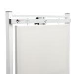 Bob Ross 2-in-1 Studio Easel - As Seen on Netflix Metal Easel Four Legged Tabletop Easel - White