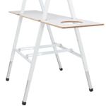 Bob Ross 2-in-1 Studio Easel - As Seen on Netflix Metal Easel Four Legged Tabletop Easel - White