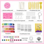 Aestd-ST Polymer Clay Kits 72 Colors, Modeling Clay for Kids, Non-Stick Molding Oven Bake with 20 Sculpting Tools and 82 DIY Accessories, Craft Gift for Children and Adults