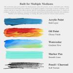 Watercolor Sketchbook 10"x12", 32 Sheets (64 Pages) Water Color Paper, 140lb/300gsm Watercolor Paper, Spiral Hardcover Watercolor Notebook for Painting, Water Color Sketch Books for Teens & Adults.