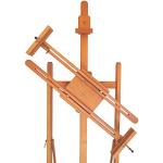 MABEF MA40 360° Rotating Canvas Attachment for Studio & Lyre Easels – Beech-Wood, Oil/Acrylic Compatible, Up to 10 kg Capacity