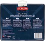 Derwent Colored Drawing Pencils, Metal Tin, 24 Count (0700672)