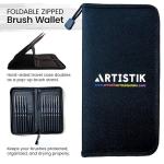 Miniature Paint Brushes Set of 13, Detail Brushes for Acrylic, Oil, Watercolor, Nail Art, Mixed Media Art, Model Painting, Miniature Painting, Face & Fantasy Art, Paint by Numbers Kit