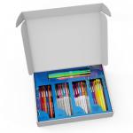 Paper Mate Flair Felt Tip Pens Ultimate Pack, Features 5 Different Types of Pens, Assorted Colors, 60 Count - Creative Fun, Classroom Essentials, Teacher Supplies, Arts & Crafts