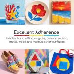 MEEDEN Beginners Acrylic Paint Set: 48 Colors 12ml/0.41 fl oz Heavy Body Starter Set - Non-toxic Rich Pigments Art Paint for Kids Adults Hobbists Painting on Canvas Wood Fabric Craft