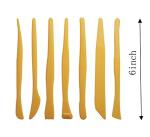 YYaaloa 14pcs Set Plastic Crafts Clay Modeling Tool Pottery Carving Tools for Shaping and Sculpting for Ceramics Clay Pottery (Plastic Knife-14pcs)