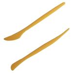 YYaaloa 14pcs Set Plastic Crafts Clay Modeling Tool Pottery Carving Tools for Shaping and Sculpting for Ceramics Clay Pottery (Plastic Knife-14pcs)