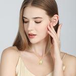 Dorunmo Paint Palette Necklace 925 Sterling Silver Colorful Painters Jewelry Gold Art Palette Necklace Artists Brush Pendant Painter Charm Necklaces Future Teacher Artist for Women Art Teacher