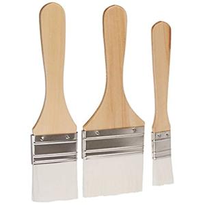 Plaid Nylon Chip Brush Set, 44289 White, 3 Piece Assortment