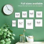 PHOENIX Painting Canvas Panels 6x8 Inch, 24 Bulk Pack - 8 Oz Triple Primed 100% Cotton Acid Free Canvas Boards for Painting, White Blank Flat Canvas Boards for Acrylic, Oil Paints