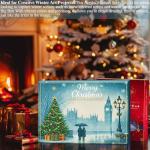 Ogfu 12 Colors Acrylic Paint Markers Set, Art Supplies Including Acrylic Paper Pad 5.5x8.5 Inch, 20 Sheets 246lb/400gsm Art Paper Painting - Ideal Gifts for Artists & Adults.