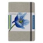 Handbook Journal Co. Artist Watercolor Sketchbook Journal, Large Portrait 8.25 x 5.5 Inches, 140lb / 300 GSM, Hardcover w/Pocket