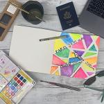 Handbook Journal Co. Artist Watercolor Sketchbook Journal, Large Portrait 8.25 x 5.5 Inches, 140lb / 300 GSM, Hardcover w/Pocket