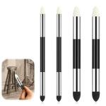 KFHENSOMR 4pcs Blending Sponge Pen Double Headed Washable Rubbing Sponge Brush Reusable Sketch Wipe Drawing Art Blending Tools Sketch Blenders for Artist Highlight Shadow Detail Correcting