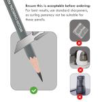 KALOUR PDAS Professional Willow Charcoal Pencil Set - 6 Premium Pencils (Light to Dark Shades) for Drawing, Sketching & Shading, Artist-Grade Tools for Beginners & Professionals