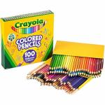 Crayola® Colored Pencils, Assorted Colors, Set Of 100 Pencils