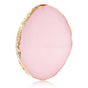 Resin Nail Art Palette, Gel Nail Polish Mixing Palettes Makeup Color Pallet Nail Display Board for Makeup Nail Art (Light Pink)