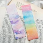 30 PCS Watercolor Paper Blank Bookmarks 1.9" x 7.8", White 140lb Heavyweight Watercolor Paper Cards Bulk for Kids Student Wet,Dry & Mixed Media