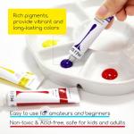 MEEDEN Watercolor Paint Tubes Set - 48 x 12ml (0.4 oz) Colors Painting Set Art Supplies - Non Toxic Water Color Paint for Adults Beginners Students