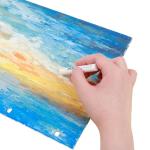 Marie's 48 Colors Oil Pastels with 4 Bonus White Pencils in Tin Box,Vibrant Colors for Smooth Blending & Layering, Oil Pastels for Artists, Students, Teachers & Beginners (10x70mm)