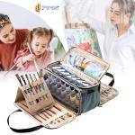 Acrylic Paint Storage, Paint Organizer and Storage, Art Supply Organizer, Art Tote Bags, Craft Paint Storage, Paint Brush Holder, Paint Tube Storage for Apple Barrel Acrylic Painting, Palette Board