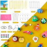 CiaraQ Polymer Clay Starter Kit with Sculpting Tools, 50 Colors Oven Bake Modeling Clay for Kids and Beginners