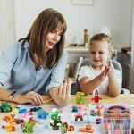 CiaraQ Polymer Clay Starter Kit with Sculpting Tools, 50 Colors Oven Bake Modeling Clay for Kids and Beginners